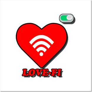 LOVE-FI Posters and Art